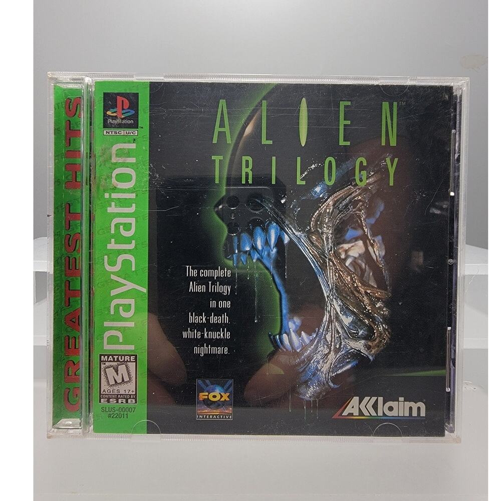 Alien Trilogy (PS1) PlayStation 1 Complete Tested Working